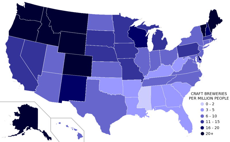 Choropleth map example